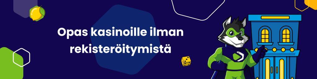 Nettikasino Ilman Rekisteröintiä Nopeaa ja Helppoa Pelimukavuutta