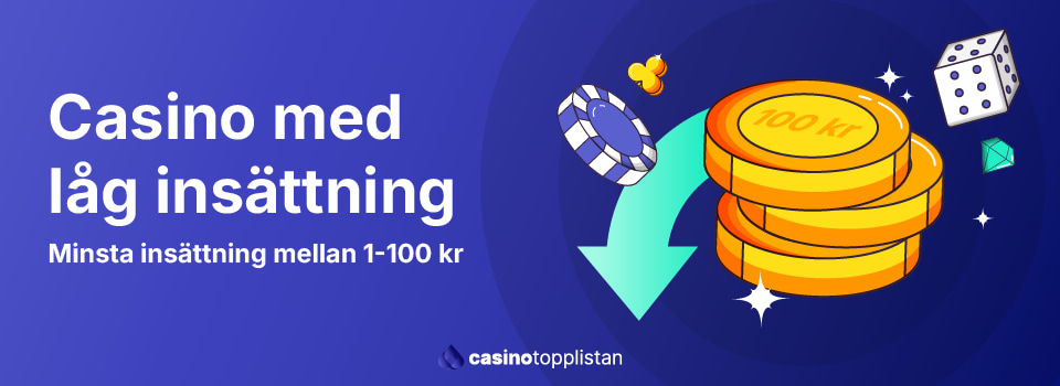Casino med Låg Insättning Njut av Spel Utan Stora Risker