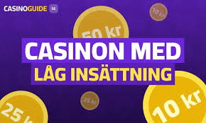Utländska Casino med Låg Insättning En Guide till Småspel